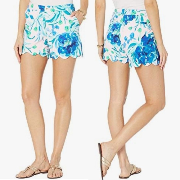 Lilly Pulitzer Women's‎ Buttercup Knit Short, Pink Tropics size 4 - Picture 1 of 9